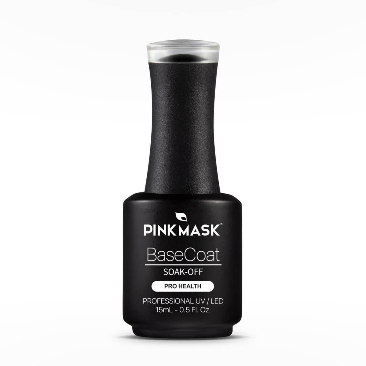 Base coat fortalecedora – pink mask – Distri Nails – Insumos para uñas