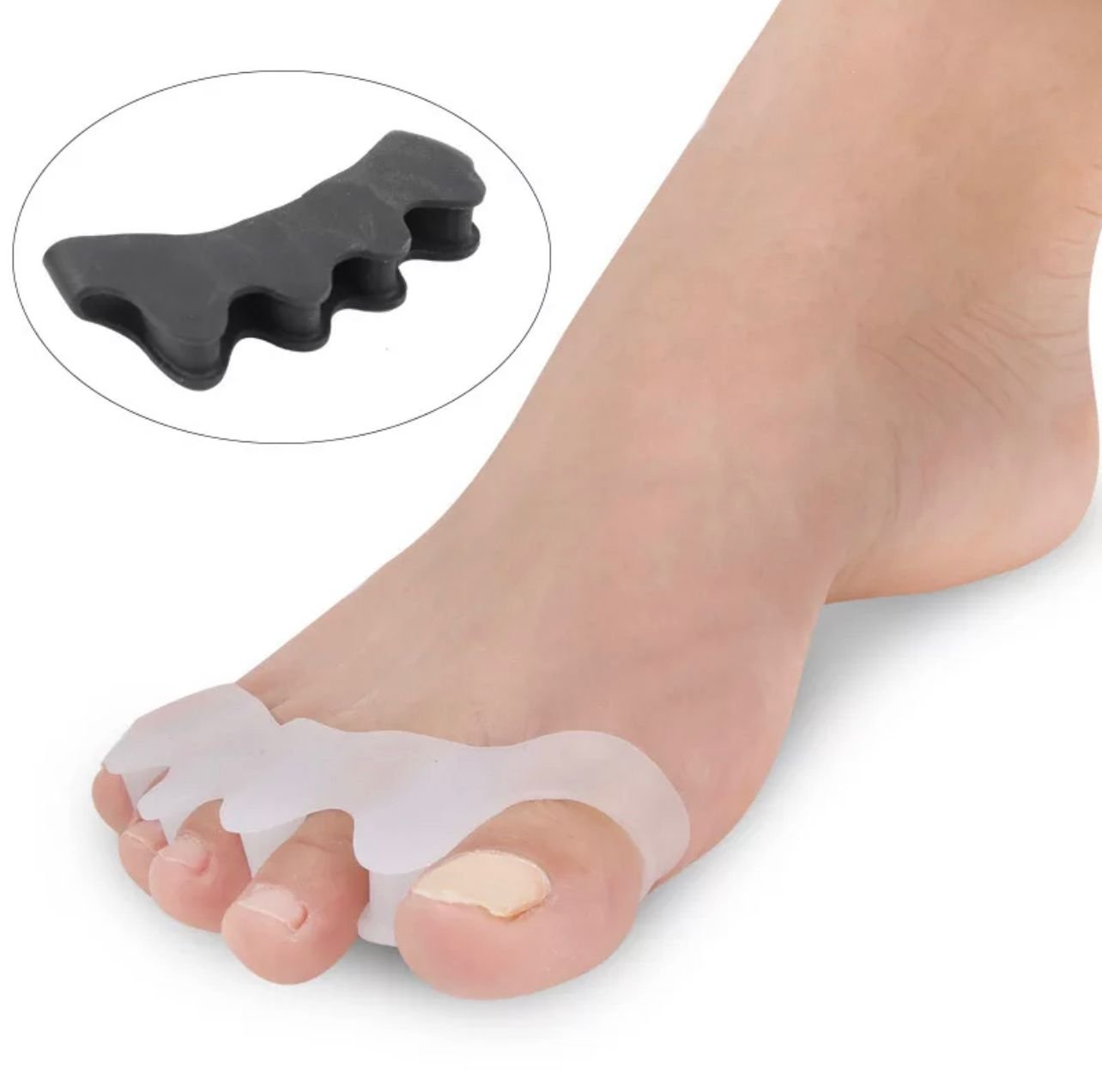 Extra pérdida Llevando Corrector de silicona para dedos del pie - Distri Nails - Insumos para uñas