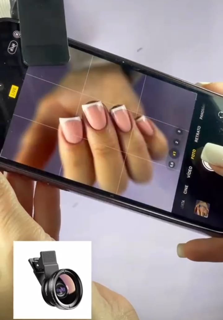 Lente macro para celular - Distri Nails - Insumos para uñas