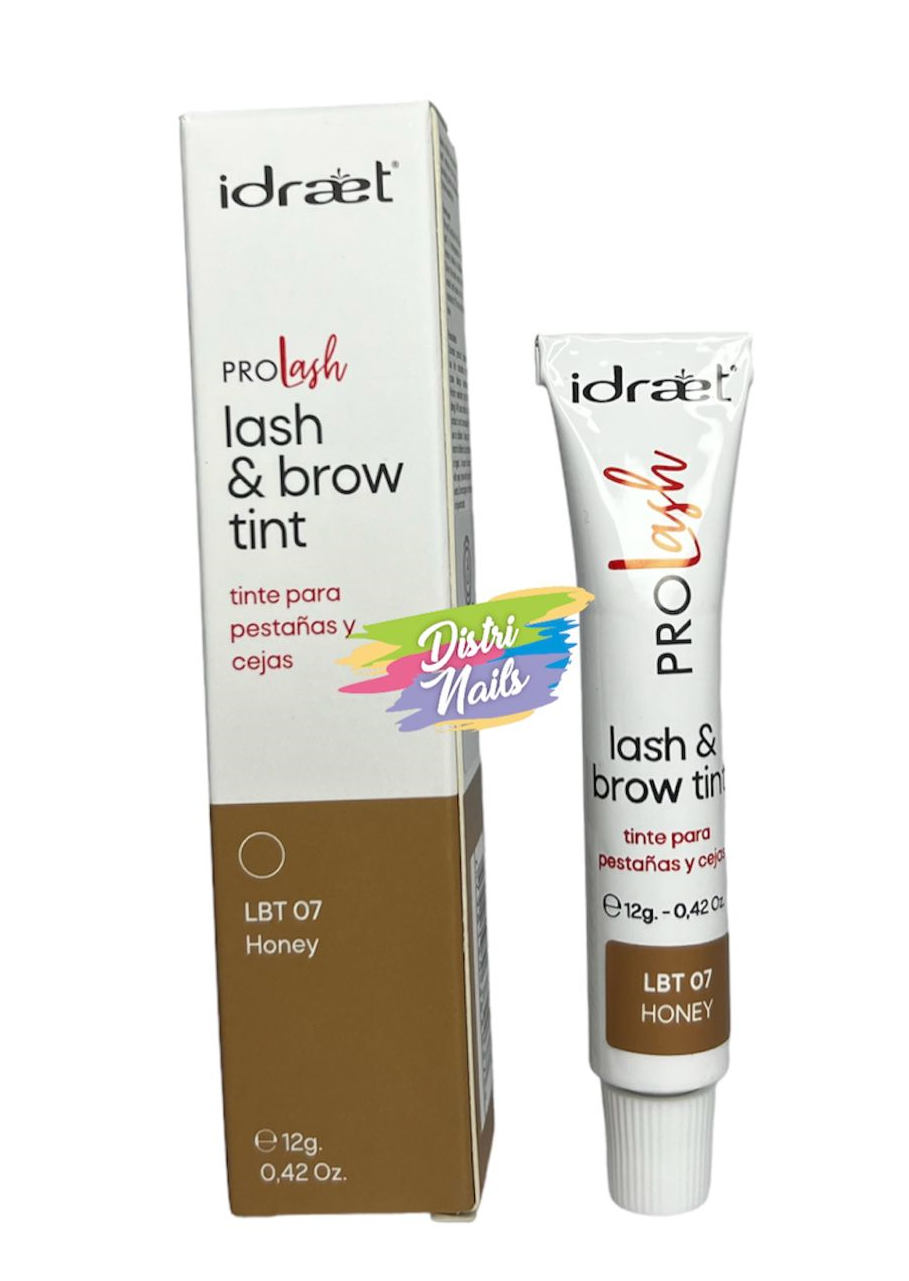 Tinte para cejas y pestañas Honey - ProLash By Idraet - Distri Nails -  Insumos para uñas