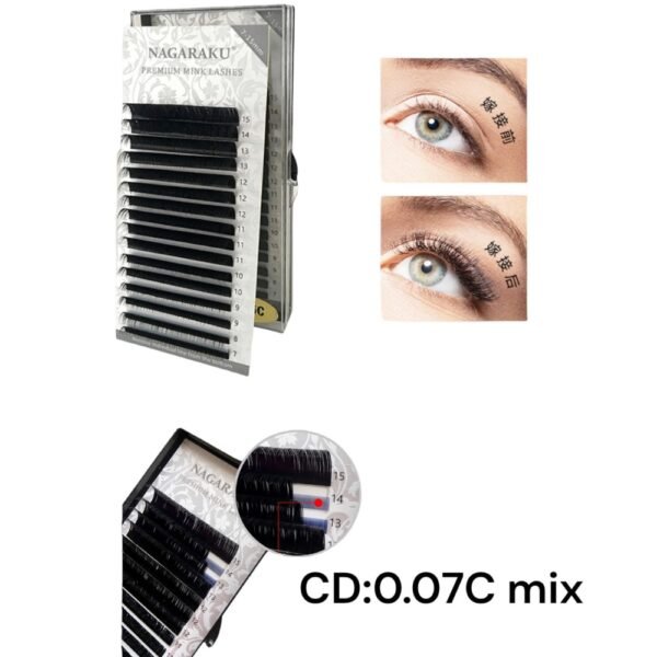 Pestañas mix 0.07C - Nagarak1