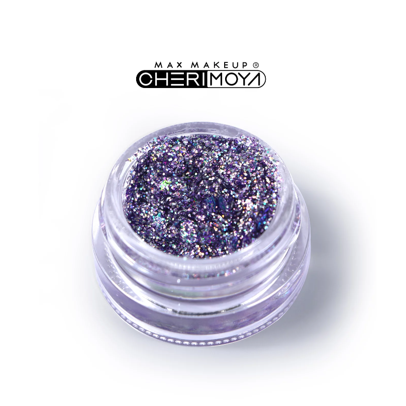 Glitter gel face and body Lila 03 – Cherimoya