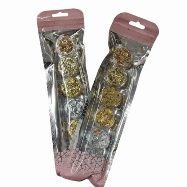 Papel oro x 6 tonos