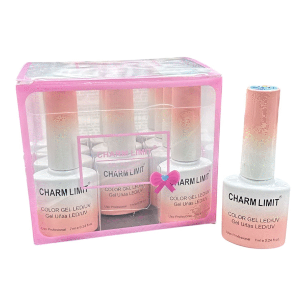 Esmalte semipermanente uv vía láctea rosa 7ml - Charm Limit