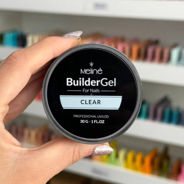 Builder gel in a pot Clear - Meline