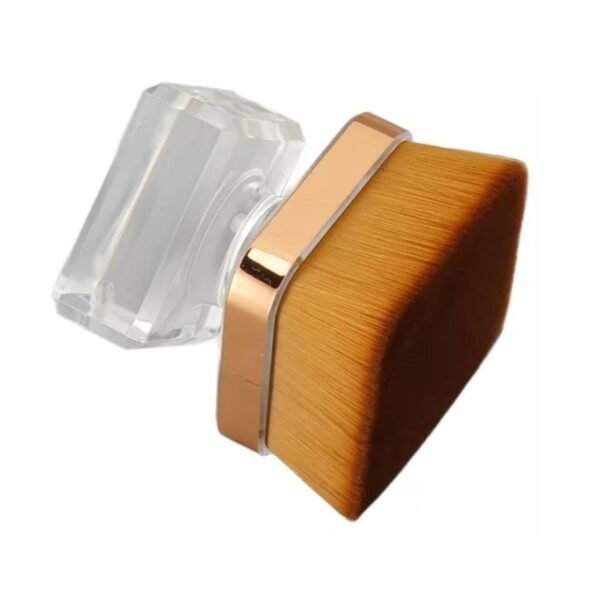 Brocha para limpieza de polvo marrón