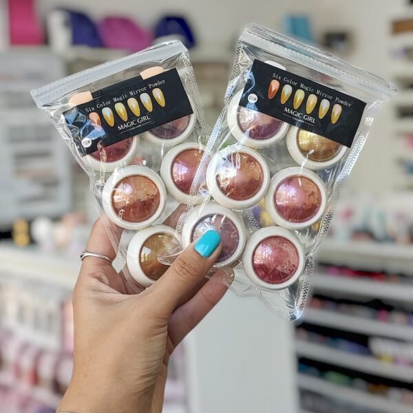 Polvo espejo x 6 colores - Magic Girl