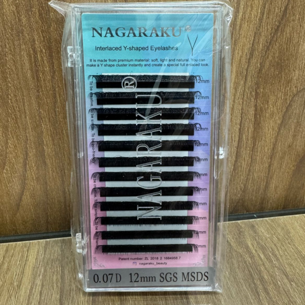 Pestañas mix 0.07 d 12mm sgs msds - Nagaraku