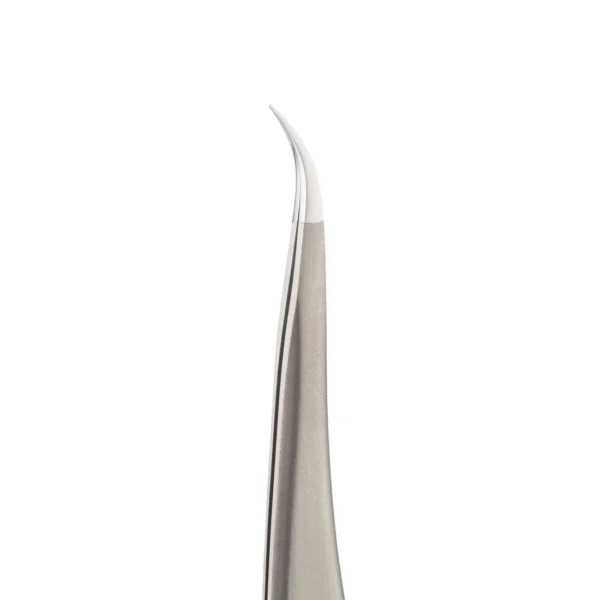 Pinza profesional para cejas y pestañas curved lash extension - Blinka