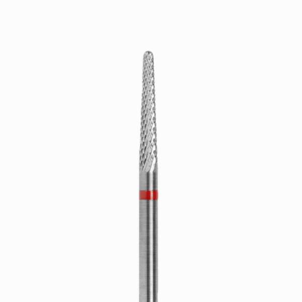 Fresa de carburo Cone – 2.3 mm cinta roja - Pink Mask