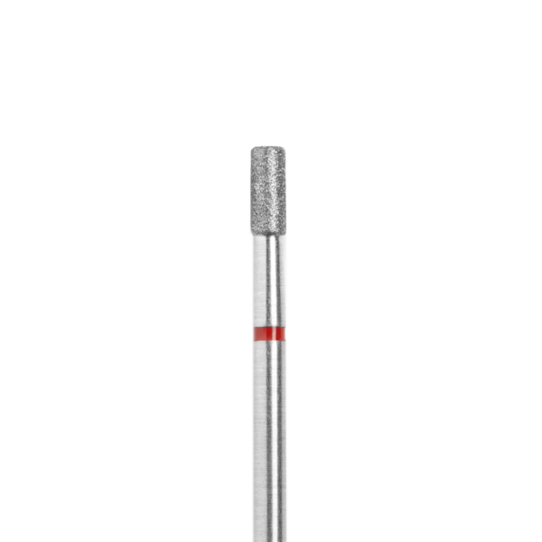 Fresa Diamond Bit – Cylinder – 2.5 mm cinta roja - Pink Mask