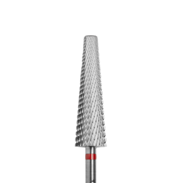 Fresa de carburo 5-in-1 extra long fine cinta roja - Pink Mask