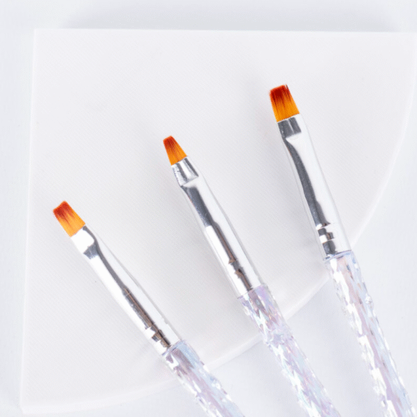 Set de pinceles para gel x 3 unidades - City Girl