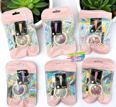 Efecto glitter para encapsular