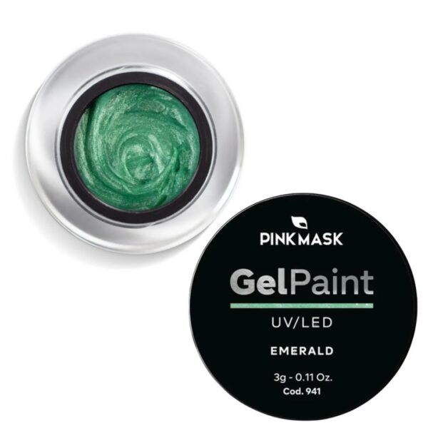 Gel paint emerald - Pink Mask