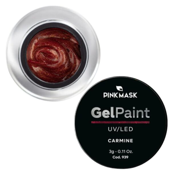 Gel paint carmine - Pink Mask