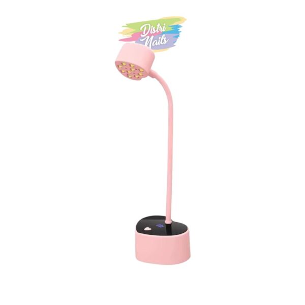 Lámpara UV/LED 30w corazón rosa para soft gel