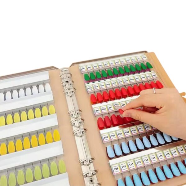 Libro muestrario imantado para 78 colores