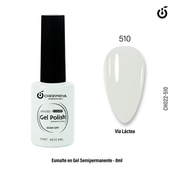 Esmalte semipermanente 8ml #510 vía láctea - Cherimoya
