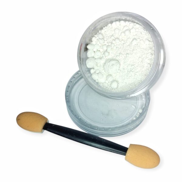 Polvo pigmento blanco para efecto ombré