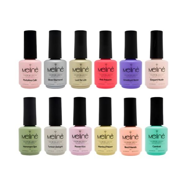 Esmaltes semipermanentes 15ml - Meline