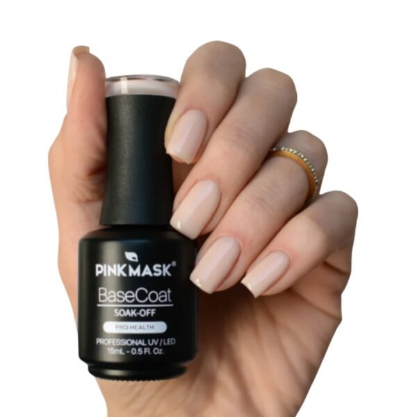 Rubber base coat Sandy Taupe - Pink Mask