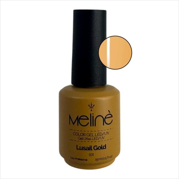 Esmalte semipermanente Lusail gold 931 - Meliné