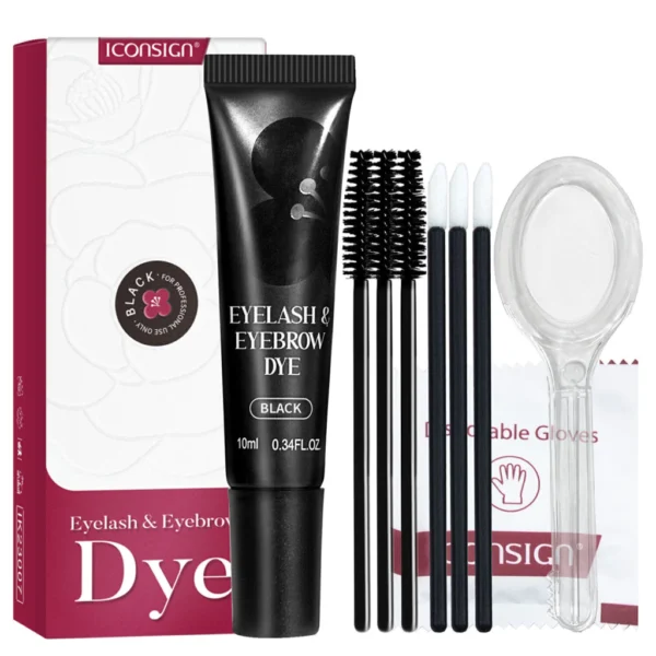 Kit henna Dye color Black - Iconsign