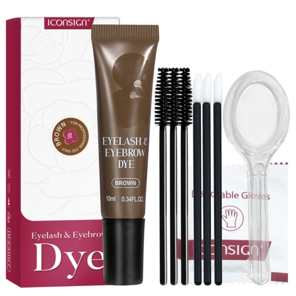 Kit henna Dye color Brown - Iconsign