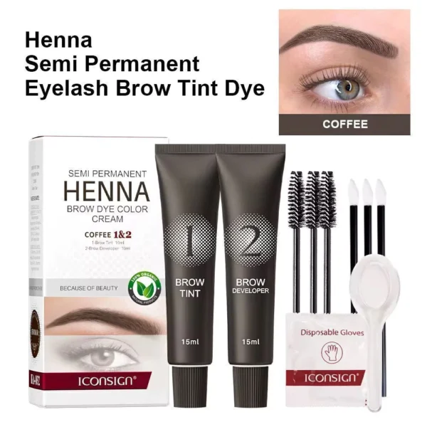 Kit henna coffee 1&2 - Iconsign