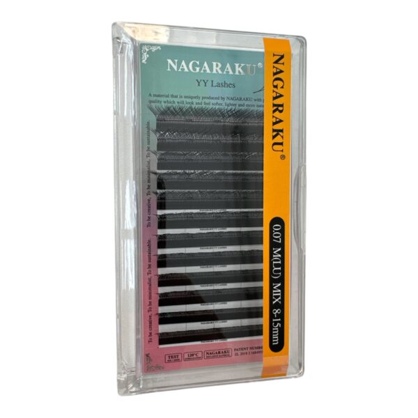 Pestañas tecnologicas 0,07 m (lu) 2d yy mix 8-15 mm - Nagaraku