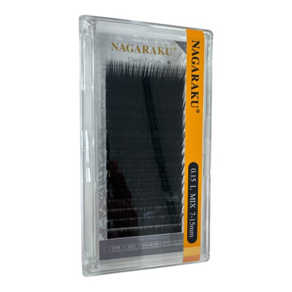 Pestañas classic eyelash 0,15 l mix 7 -15 mm - Nagaraku