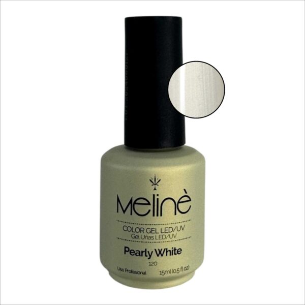Esmalte semipermanente Pearly White 120 - Meliné