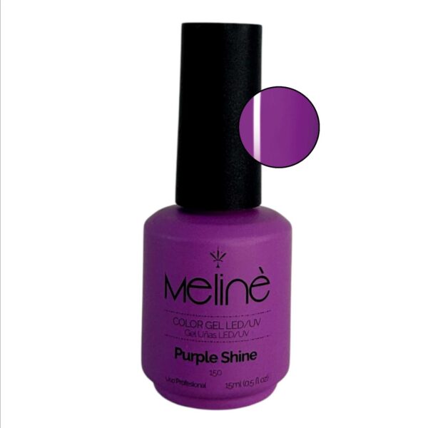 Esmalte semipermanente Purple Shine 150 - Meliné