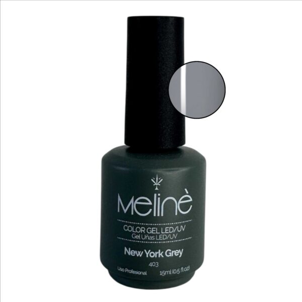 Esmalte semipermanente New York Grey 403 - Meliné