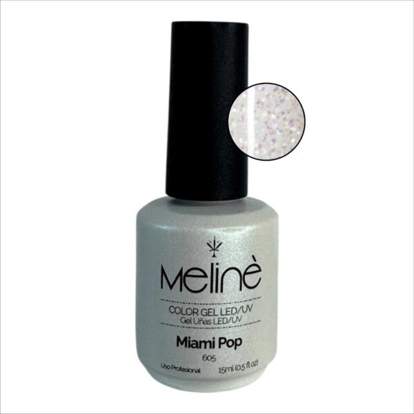 Esmalte semipermanente Miami Pop 605 - Meliné
