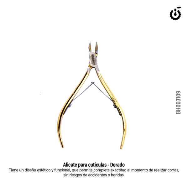 Alicate corta cutículas punta fina - Cherimoya