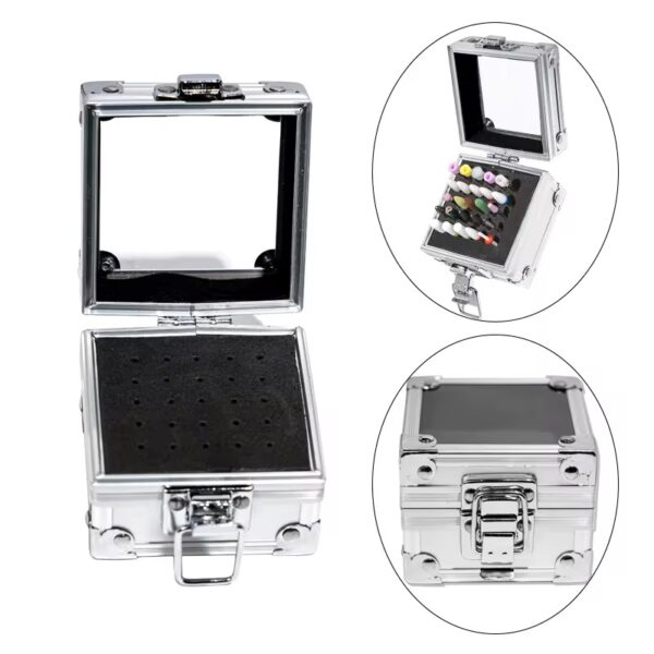 Caja porta fresa mini cofre para 25 fresas