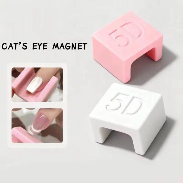 Imán para ojo de gato 5D cuadrado