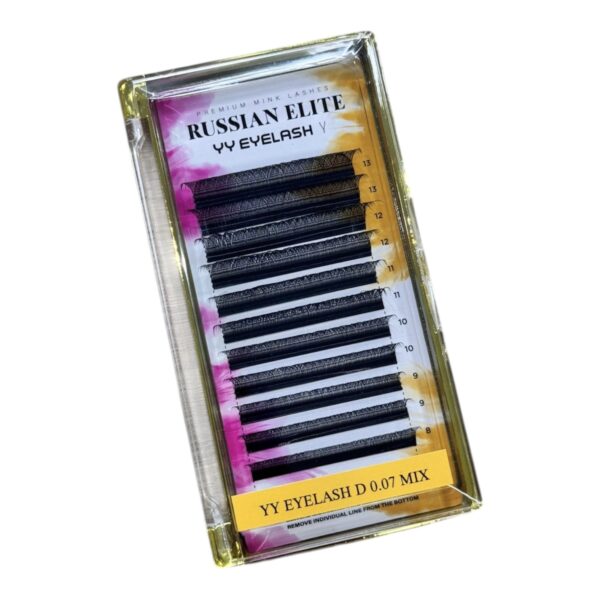 Pestañas YY 0.07D MIX -  Russian Elite