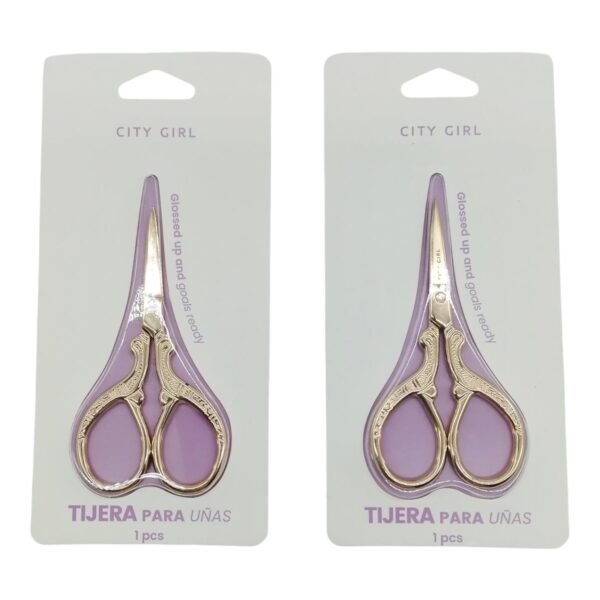Tijera Para moldes Dorada - City Girl