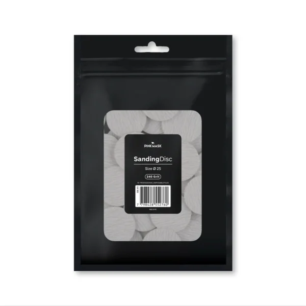 Sanding Disc 25 mm - 240 Grit - Pink Mask