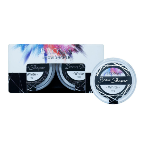Brona brow shaper white