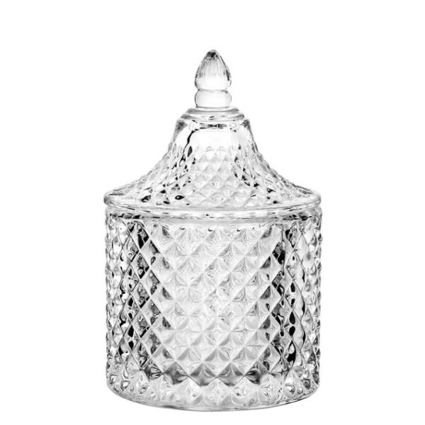 Porta hisopo de vidrio