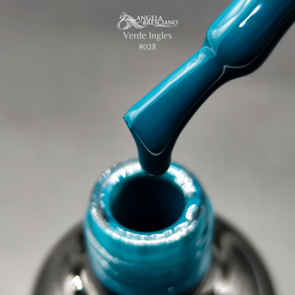 Esmalte semipermanente 028 Verde Inglés - Angela Bresciano