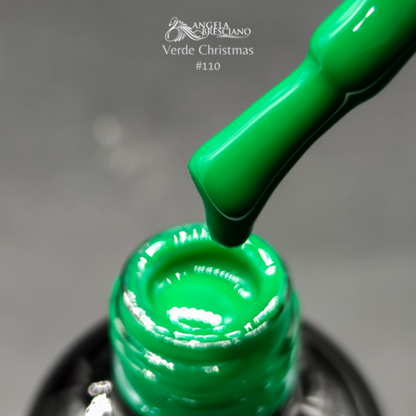 Esmalte semipermanente 110 Verde Christmas - Angela Bresciano