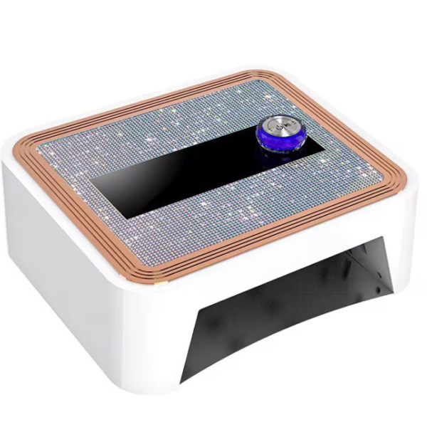 Cabina UV/LED 120w con strass inalámbrica