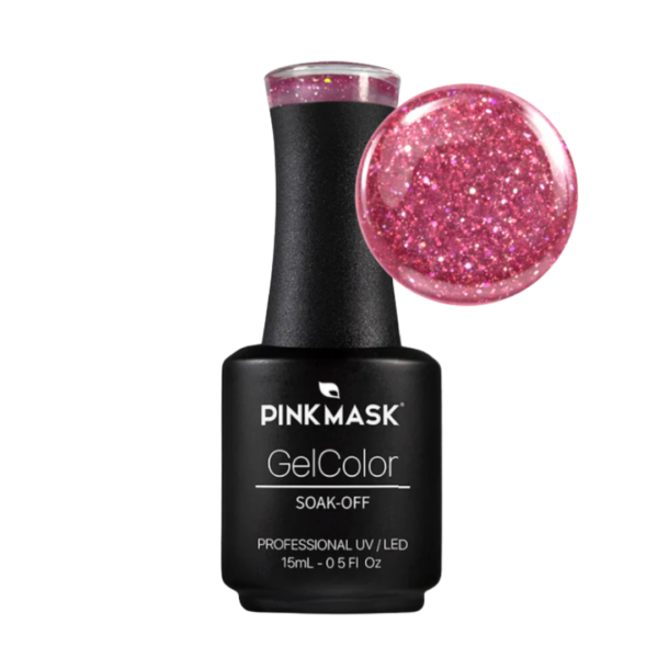 Base coat color Raspberry 090 - Pink Mask