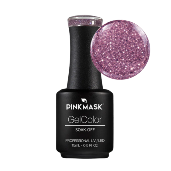 Base coat color Grape 091 - Pink Mask