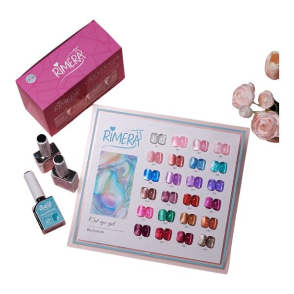 Esmaltes semipermanentes 15ml ojo de gato - Rimera quince